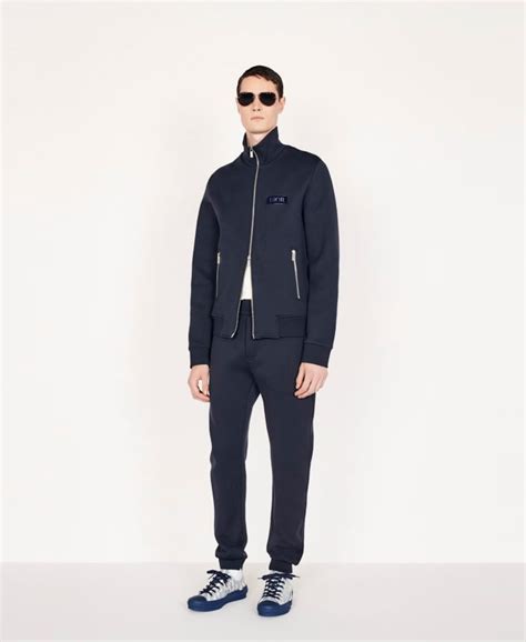 dior scratch patch tracksuit|Navy Blue Dior Scratch Patch Technical Jersey Track Jacket.